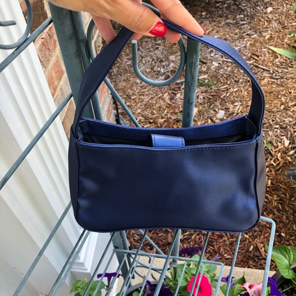 Girls blue purse evening bag - Picture 4 of 7